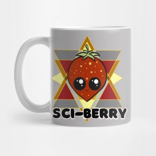 Sci-Berry the Strawberry Alien Mug